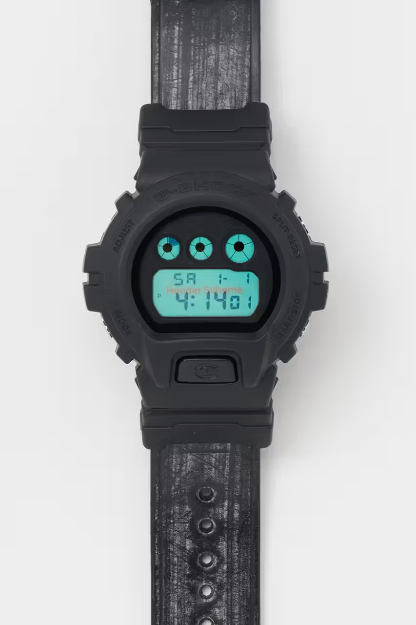 Hender Scheme x G-Shock DW-6900 Debut In Midnight Black | Por 