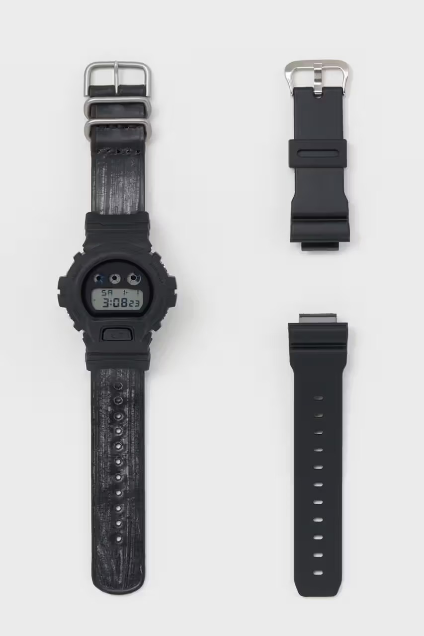 Hender Scheme x G-Shock DW-6900 Debut In Midnight Black | Por 