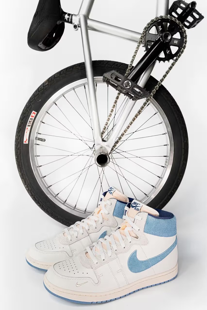 Nigel Sylvester x Nike Air Ship Bike Air Teased by Nigel Sylvester Before Official Release Por Homme Men s Luxury Lifestyle Magazine