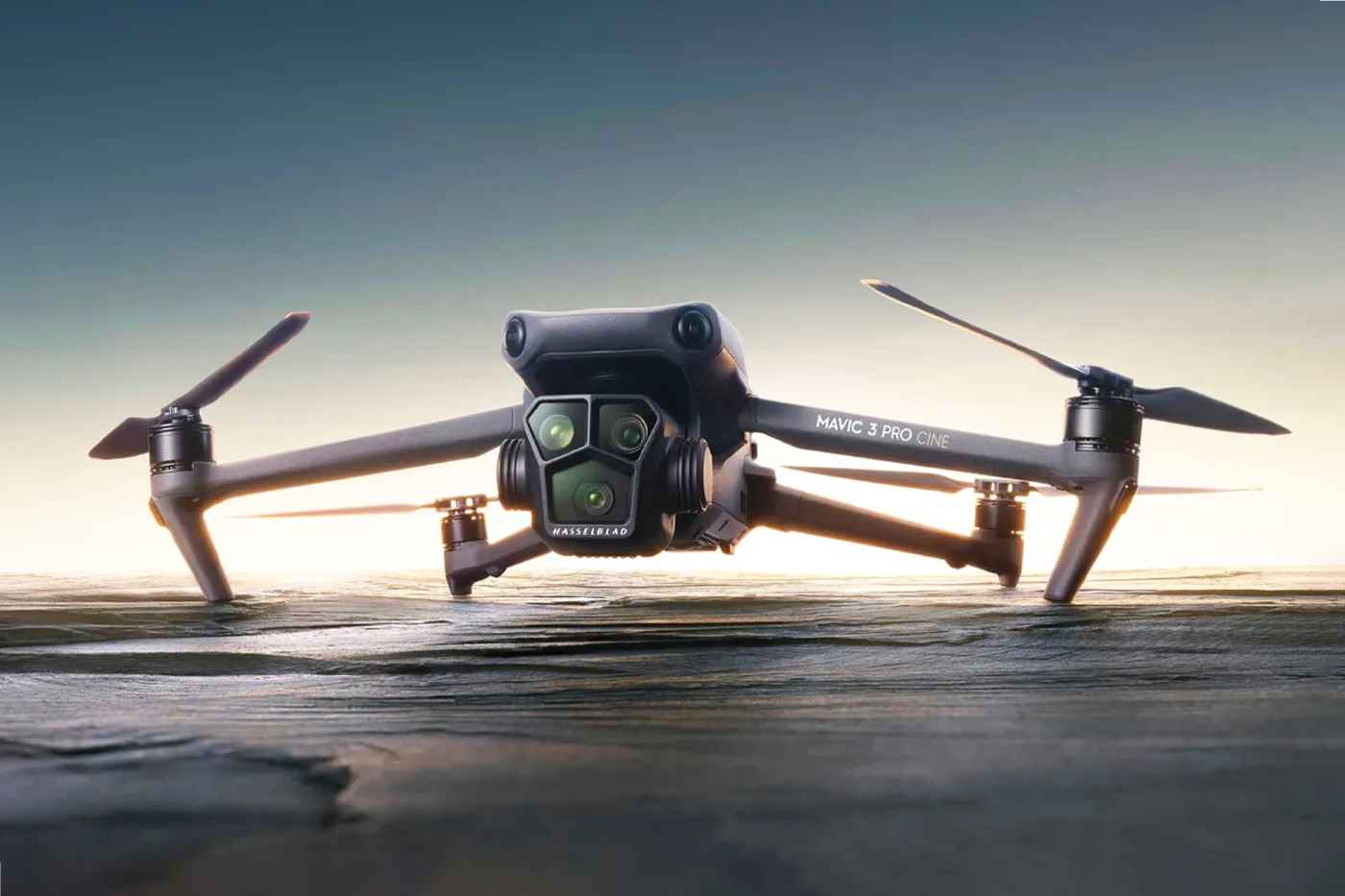 The world's first drone with three optical cameras just launched