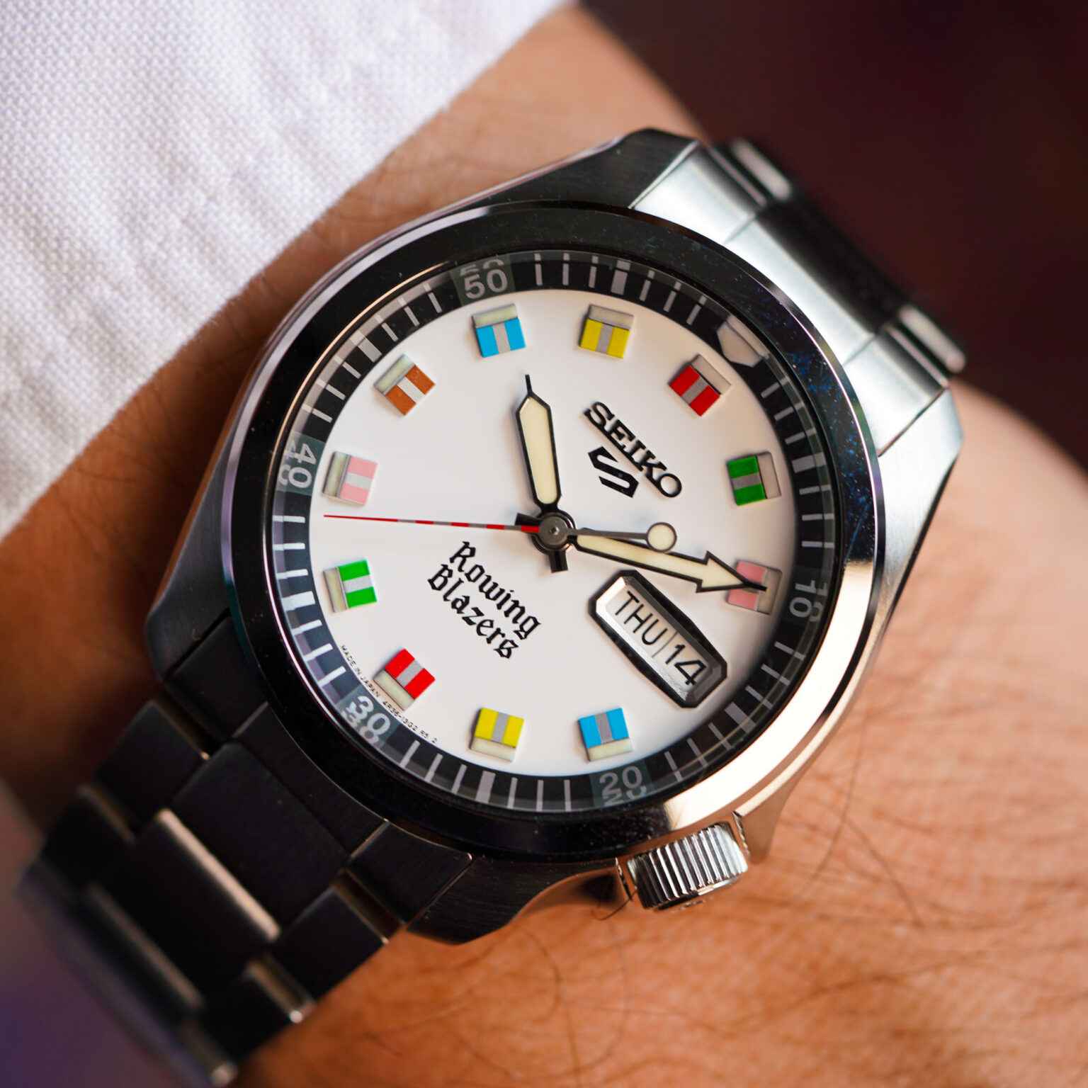 Rowing Blazers x Seiko 5 Sports Watch Capsule Collection Drops