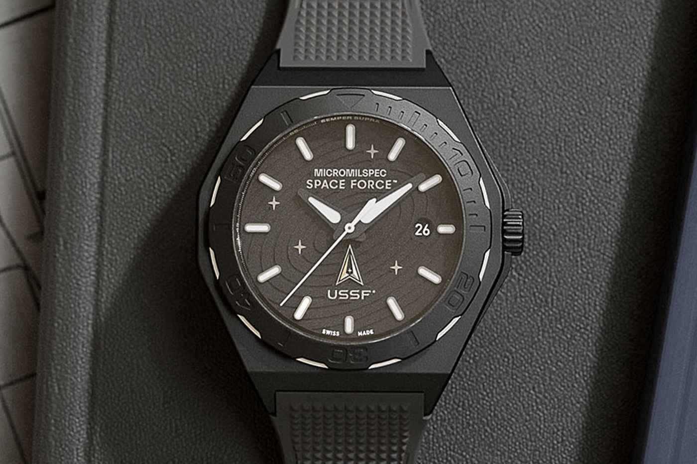 MICROMILSPEC U.S. Space Force Official Timepiece Is Here - Por Homme ...