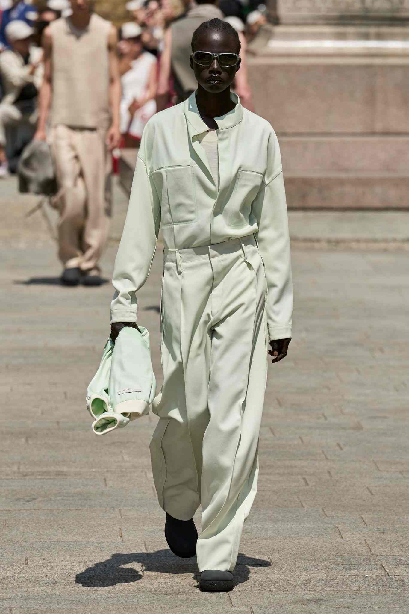 zegna's linen oasis  milan fashion week men's ss24 – Schön! Magazine