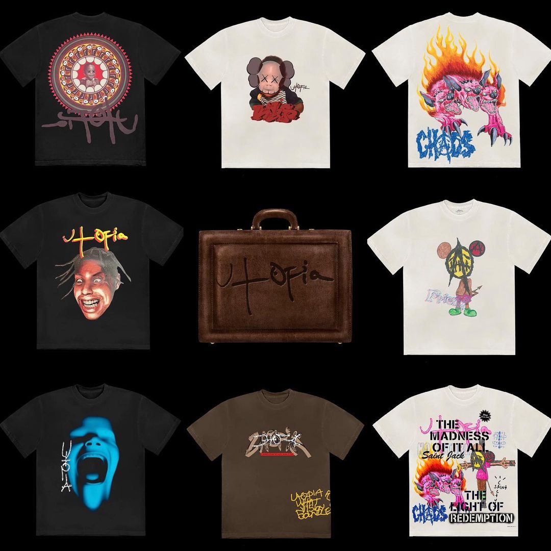 Travis Scott Utopia Merch: Where to get, price, and more details