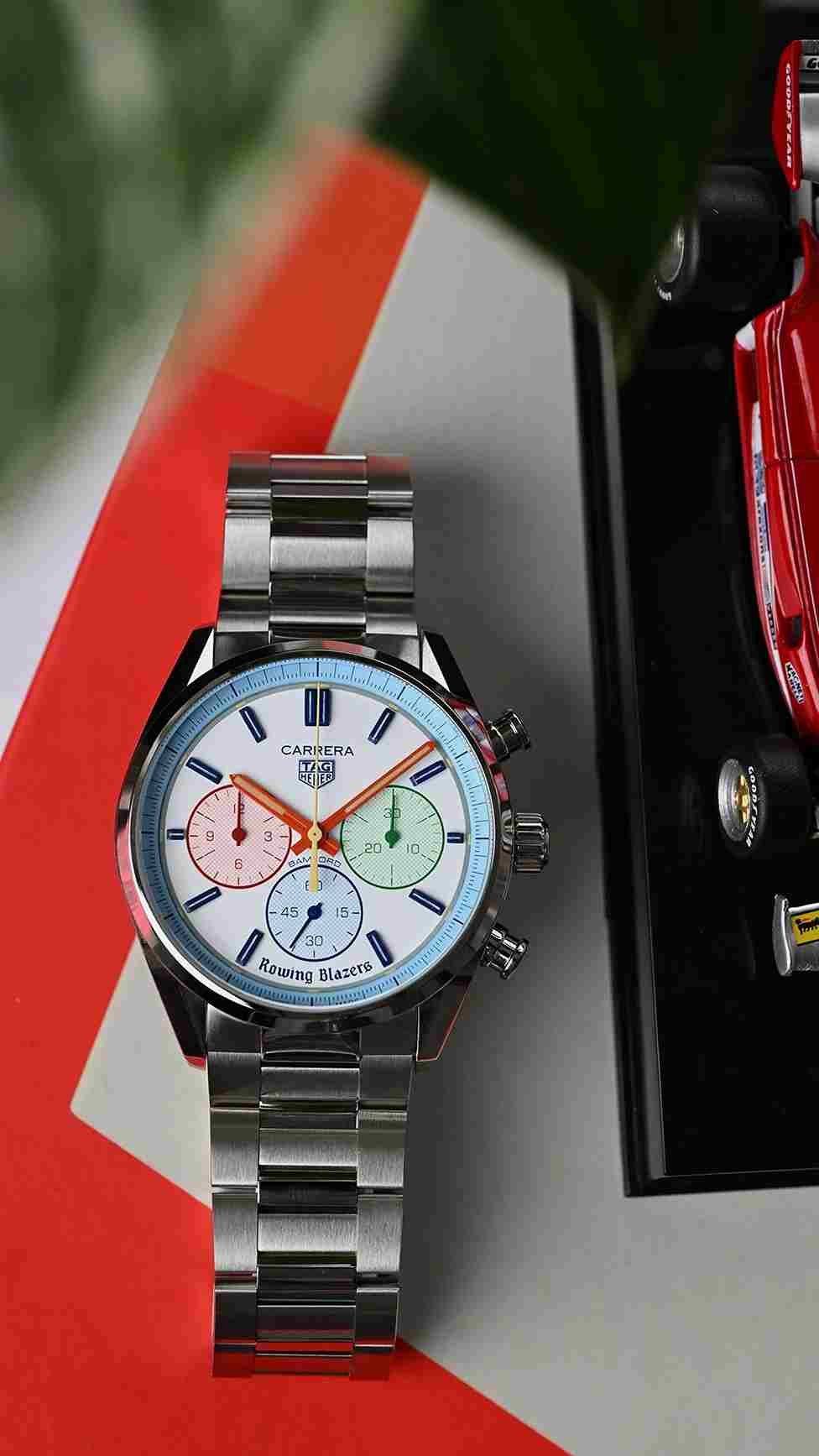 Rowing Blazers x Bamford TAG Heuer Carrera Set Sail with An