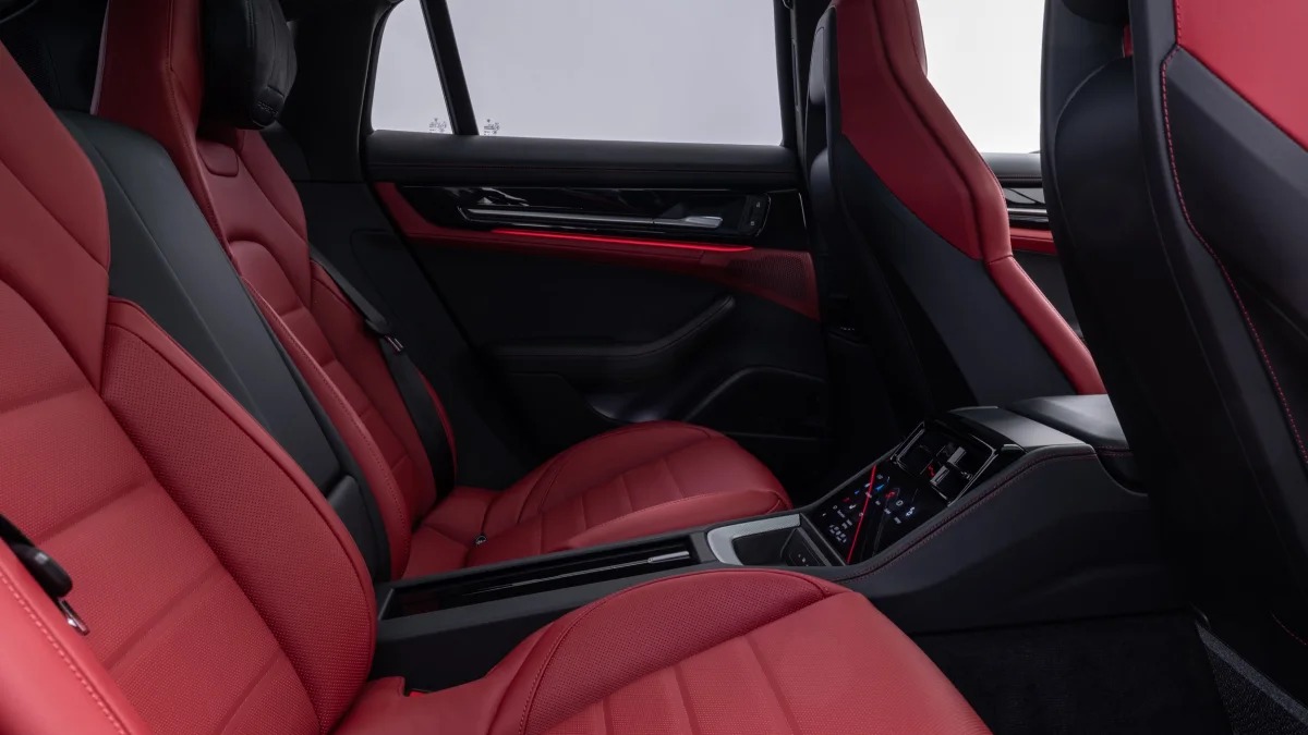 2021 Porsche Panamera Rear Seat Highlights