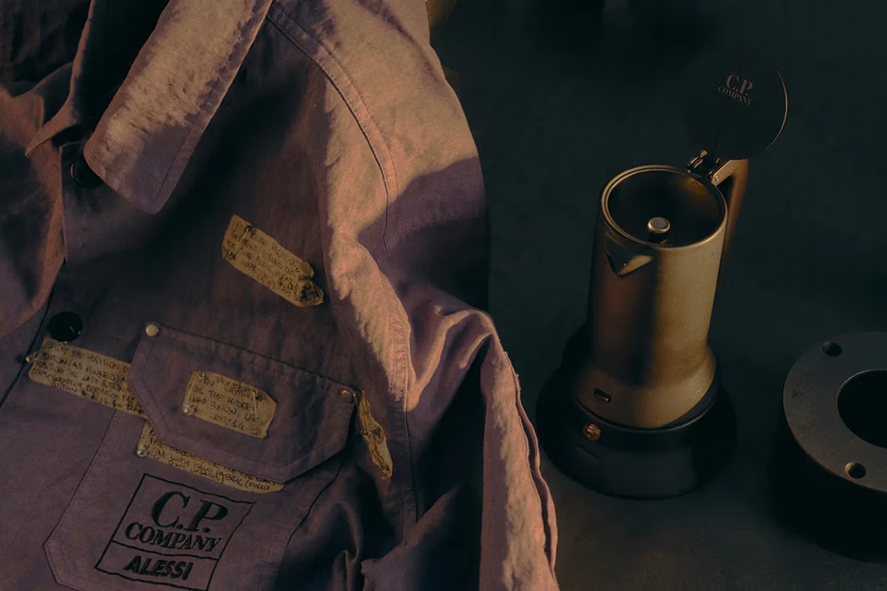 C.P. Company And Alessi Launch Limited Coffee Set And Overshirt Capsule
