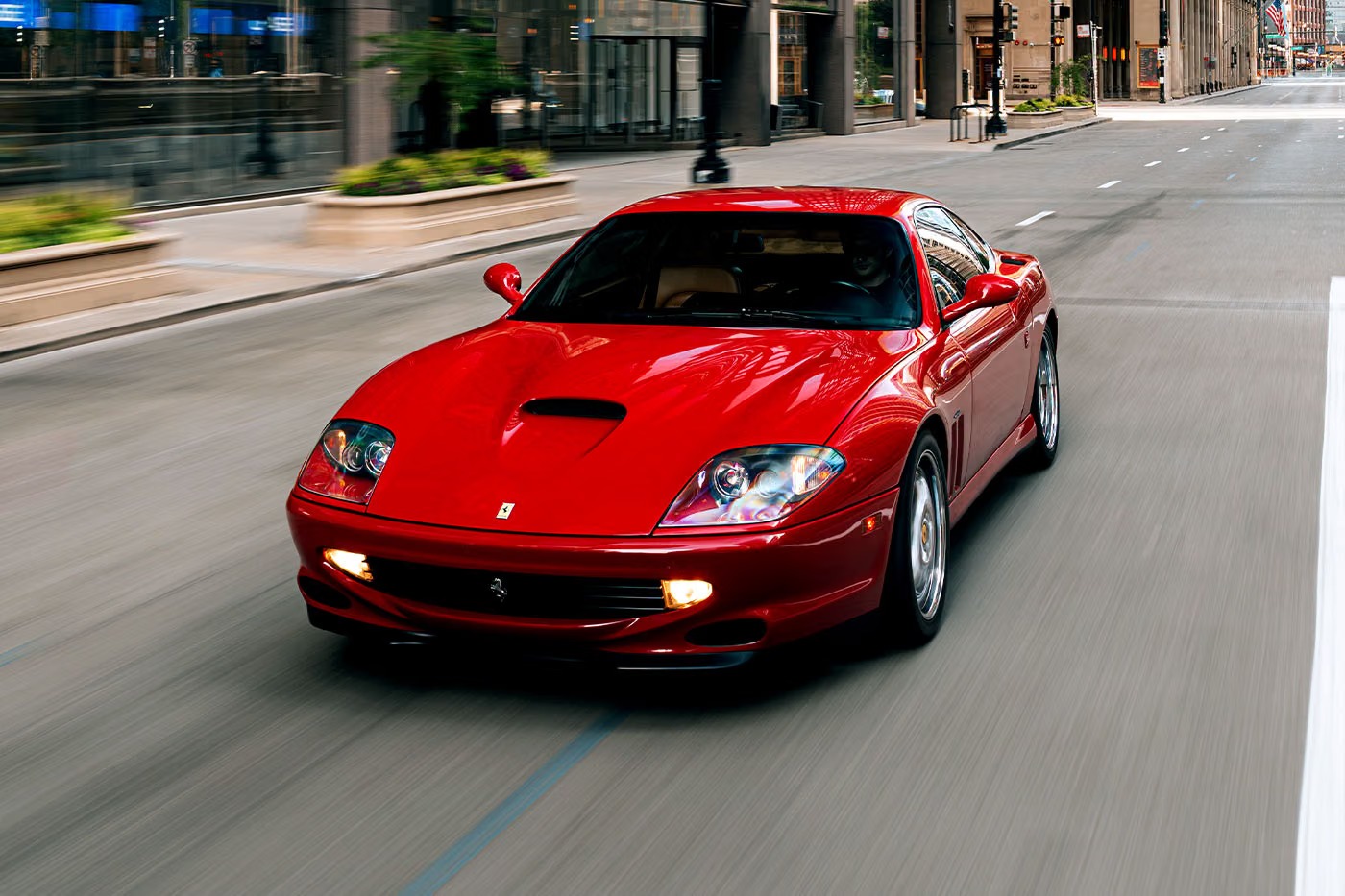 Michael Jordan's 1997 Ferrari 550 Maranello Heads To Auction | Por